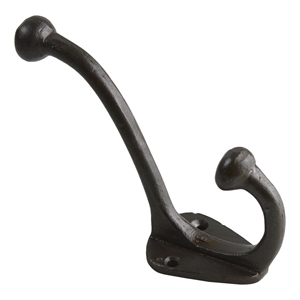 Old Theme Wall <b>Hooks</b> Double <b>Hang</b> Design Brass Antique Top Quality Painted Wall <b>Hook</b> Best <b>for</b> Home Decoration Design Iron Metal - Product Image 3