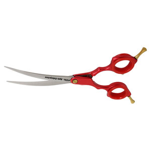 Roze 6.5 Inch Asian Curved <b>Dog</b> Grooming <b>Scissors</b> Premium Pet Hair Cutting Shears for <b>Dogs</b> and Cats with Ergonomic Handle - Product Image 3