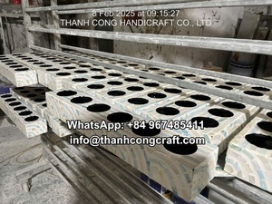 Soportes de pastel de madera hechos a mano al mejor precio al por mayor, ecológicos, hechos en Vietnam, artículo popular para festivales árabes - Product Image 5