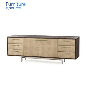 Gabinete Premium-Cajones múltiples de madera maciza de teca Gabinete de muebles de almacenamiento elegante-Para Decorar-De la fábrica de Vietnam - Product Image 2