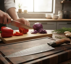 Best Seller PRESTIGE BLADES High Quality 8 Inch Chef <b>Knife</b> 67 Layer Damascus Steel Sharp Ambidextrous Dishwasher <b>Safe</b> Cut - Product Image 6