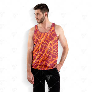 เสื้อกล้ามผู้ชายสีพื้นขายส่ง รับสกรีนโลโก้และลวดลาย ระบายอากาศได้ดี เป็นมิตรกับสิ่งแวดล้อม แห้งเร็ว ผลิตจากโพลีเอสเตอร์/คอตตอน เหมาะสำหรับใส่ลำลองและออกกำลังกาย - Product Image 6