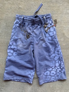 Custom Logo Baggy Sweat Shorts High Quality Wholesale Fleece Bottoms With Washed <b>Animal</b> <b>Pattern</b> Effect - Product Image 4