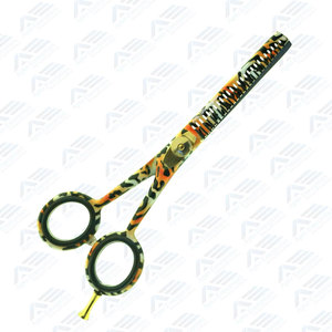 Ensemble de ciseaux à cheveux et ciseaux à effiler en acier inoxydable, lames à bords rasants, instruments de beauté, ciseaux de coiffure 5,5 pouces - Product Image 3