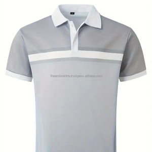 Nueva Camiseta de algodón de verano a la moda para hombre, ropa deportiva informal de manga larga, polos transpirables ajustados, polos para hombre - Product Image 1