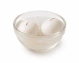 Handcrafted 1kg Soy Wax <b>Gel</b> Rasgulla <b>Candle</b> | Luxury Indian Sweet Inspired Scented Home Dcor for Diwali Festive Occasions - Product Image 3