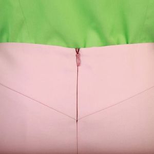 Pencil <b>Skirt</b> Pink Women's Tailored <b>Knee</b> <b>Length</b> Business Office <b>Skirt</b> Professional Sorority Apparel with Comfortable Classic - Product Image 3