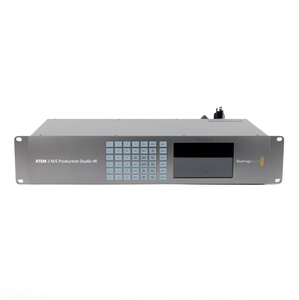 Console de production vidéo ATEM 2 M E Production Studio 4K Live Switcher Rack Mount pour diffusion en studio - Product Image 1