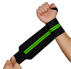 Manchon de compression professionnel pour poignet, idéal pour la gym, le sport et la force athlétique, personnalisable, antibactérien et respirant. - Product Image 1