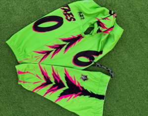 Uniformes de Fútbol Americano Juvenil, Conjunto Completo, Logotipo Personalizado, Impresión Digital, Impresión por Transferencia de Calor, Manga Corta, Secado Rápido - Product Image 3