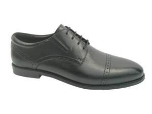 Zapatos Oxford Formales para Hombre Dlords Larry Derby, con Punta en Pico, Cordones, Parte Superior de Piel Vacuna, Entresuela de EVA, Suela de Goma Antideslizante, para Oficina - Product Image 3