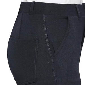 Nouveau design – Pantalon décontracté à jambe large en coton et lin, style urbain, grande taille, pour femme - Product Image 6