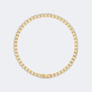 Luxury 6.00 CTW Round Brilliant Cut Lab Grown Diamond <b>Bracelet</b> For Women Gold Wedding Anniversary Jewelry 9K 14K 18K Solid Gold - Product Image 6
