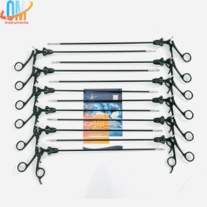 Instruments de laparoscopie réutilisables en acier inoxydable : pinces, ciseaux laparoscopiques, grappins, dissectionneurs Maryland, pinces laparoscopiques - Product Image 1