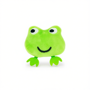 ILAN Rana Decorativa in Peluche 5x7cm Ornamento per Decorazione Casa - Product Image 1