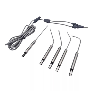 Juego de Electrodos Bipolares de Acero Inoxidable de Alta Calidad, Instrumentos ENT, Fuente de Alimentación Manual, Pinzas, Cirugía General, Certificado MOL - Product Image 1