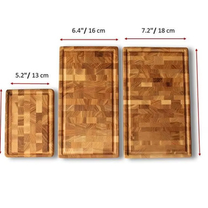 Tabla de charcutería cuadrada de madera, tabla de cortar queso de bambú y juego de cuchillos, bandeja para servir queso para reuniones familiares. - Product Image 1