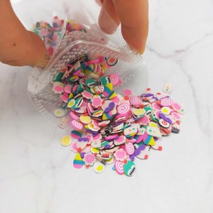 ชิ้นส่วนอาหารจิ๋วจากดินโพลิเมอร์สำหรับตกแต่งบ้านตุ๊กตา งานฝีมือ DIY และอุปกรณ์ตกแต่งเล็บ สำหรับเด็กอายุ 14 ปีขึ้นไป - Product Image 4
