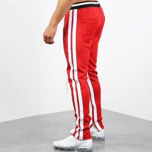 Pantalon de survêtement personnalisé en polyester pour homme – Style streetwear, idéal pour la gym et le jogging - Product Image 2