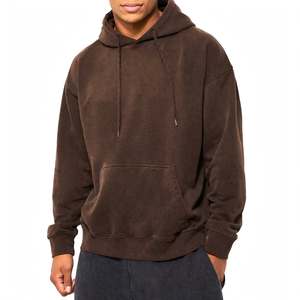 Sweat à capuche d'hiver pour homme, coupe classique, 100% coton molletonné, confortable, respirant, séchage rapide, poche avant, logo brodé, style streetwear AZ - Product Image 6