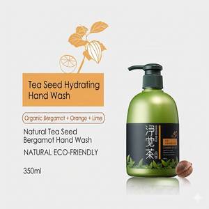 Moisturizing Fruit Scented Foaming Hand Soap with Natural Camellia Saponin for Babies & Dry Skin Vegan Formula 350ml From Taiwan - Product Image 6