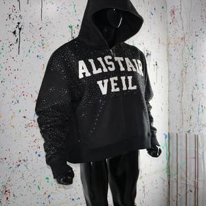 Prix bas, haute qualité, sweats à capuche zippés respirants personnalisés pour l'hiver, 100% coton molletonné, URBAN PRODUCTIONS pour hommes - Product Image 5