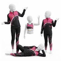 Tenues d'entraînement de danse personnalisées pour jeunes et femmes adultes, ensembles de réchauffement pour cheerleading, survêtements, brassières, shorts, sacs à dos, danse de scène