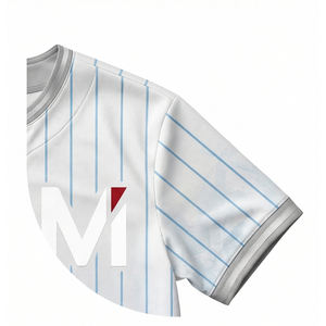 Camiseta de Béisbol Sublimada Personalizada Premium, Doble Costura, Corte Profesional, Uniforme Deportivo para Equipos, Directo de Fábrica - Product Image 3