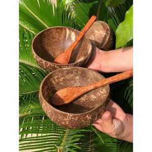 Tazón de Cáscara de Coco Hecho a Mano, el Más Vendido, Vajilla Sostenible y Reutilizable - Product Image 3