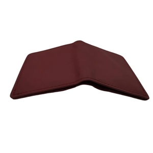 Minimalist Luxury <b>Leather</b> Card Holder <b>Men</b> Slim Bifold ID Window <b>Wallet</b> Credit Card Case Pocket Purse Compact <b>Small</b> Business Gift - Product Image 6