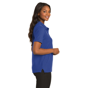 T-shirt en piqué de coton épais pour femme, à manches courtes, pour le tennis et le golf, respirant, style décontracté chic, uni, de qualité économique - Product Image 6