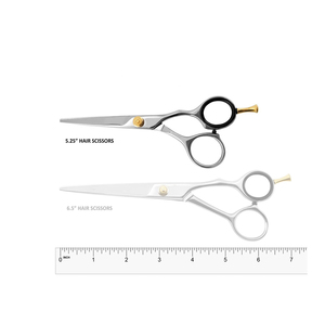 Ciseaux de coiffure professionnels MARI INSTRUMENTS pour droitiers, de haute qualité, en acier inoxydable, légers et tranchants - Product Image 3