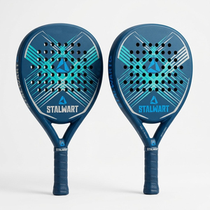 Paleta de Pickleball Stalwart, Forma Estándar, Madera de Álamo, Núcleo de Panal, Ecológica, Ligera, Duradera, Diseño sin Bordes, Antideslizante - Product Image 6