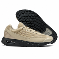 Chaussures de course décontractées pour hommes, légères, respirantes, en maille, avec coussin d'air, antidérapantes, pour la marche en plein air, chaussures de sport