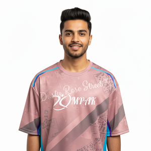 เสื้อยืดโอเวอร์ไซส์สไตล์ลำลองสำหรับผู้ชาย ลายพิมพ์ซับลิเมชั่น แฟชั่นสตรีทแวร์ - Product Image 1