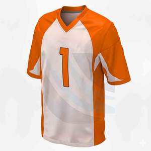 SPOFIT 2025 Nouveau design Maillot de football américain personnalisé Respirant Grande taille Manches courtes Imprimé par transfert thermique - Product Image 6