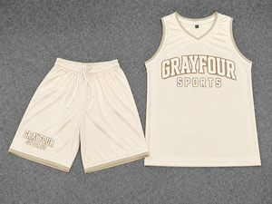 Ensemble de maillots et shorts de basketball personnalisés en gros 2026 |   Uniforme de sport d'équipe en polyester respirant - Product Image 1