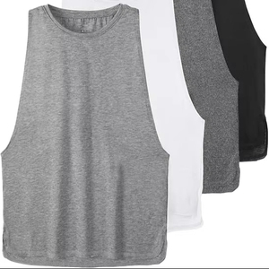Débardeurs décontractés sans manches à col rond pour femmes 2026, respirants, en tricot, avec logo personnalisé sur le devant - Product Image 1