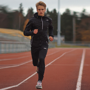 Ensemble de survêtement coupe-vent pour homme, veste à col montant, pantalon d'entraînement imperméable, 100% polyester, survêtement d'entraînement coupe-vent pour homme - Product Image 6