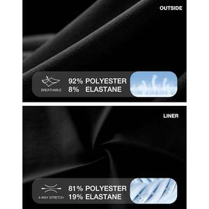 กางเกงวิ่งขาสั้นเอวสูงสำหรับผู้หญิง กระชับสะโพก ระบายอากาศได้ดี ไร้ตะเข็บ ทรงเข้ารูป - Product Image 4