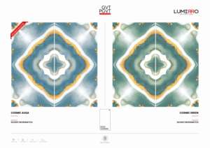 Carreaux de porcelaine élégants de designer 60x120cm 600x1200mm 24x48 finition brillante grand format, parfaits pour les intérieurs de luxe - Product Image 2