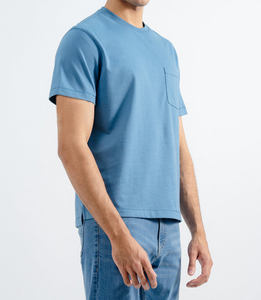 Camiseta de Verano para Hombre, 100% Algodón de Alta Calidad, Diseño Personalizado, Manga Corta, Estampado Sólido, Ropa Casual - Product Image 3