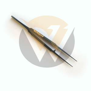 Pinzas Quirúrgicas Micro para Tejidos de 18 cm, Nuevas, con Recubrimiento Negro - Product Image 1