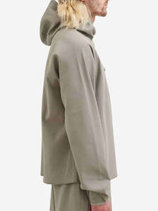 Sudadera con Capucha de Punto Waffle para Hombre, Estilo Balaclava, Color Sólido, con Bolsillo en el Pecho, Transpirable, Informal - Product Image 5