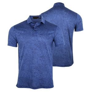 Polo imprimé en sublimation pour hommes, décontracté, été, manches courtes, coton piqué, doux et respirant, polo de golf, tenue de tous les jours élégante - Product Image 1
