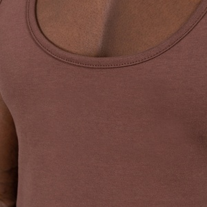 Débardeur de compression en coton durable pour homme, décontracté, pour le sport, t-shirt de fitness, été, musculation, adulte, lavage enzymatique - Product Image 4