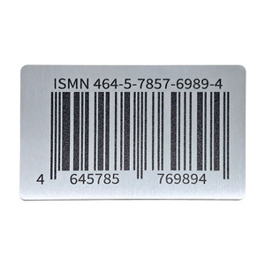 Etiqueta Metálica de Aluminio Personalizada con Código de Barras – Etiqueta de Identificación de Producción Impresa Digitalmente para Uso Industrial - Product Image 4