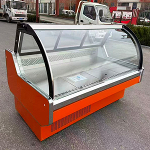 Vitrina Refrigerada Comercial con Puerta <span class=keywords><strong>de</strong></span> Vidrio, Directo <span class=keywords><strong>de</strong></span> Fábrica, para Exhibición <span class=keywords><strong>de</strong></span> Carne y Alimentos Cocinados en Tiendas - Product Image 4