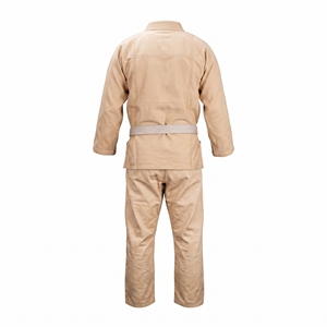 Kimono de Jiu Jitsu Brasileño (BJJ) Amarillo Mostaza Personalizado al por Mayor, Tejido Perla, Uniforme de Artes Marciales, Fabricante, Venta al por Mayor - Product Image 6