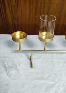 High Quality Metal <b>Tealight</b> <b>Candle</b> Holder Luxury Home Decoration <b>Candle</b> Stand for Wedding Decor Living Room Bedroom At Good Rate - Product Image 5